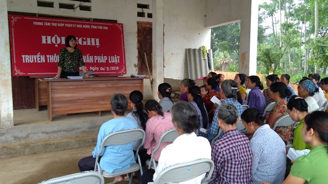 Trung tâm Trợ giúp pháp lý Nhà nước tỉnh Phú Thọ: Địa chỉ “Vàng” của những đối tượng yếu thế